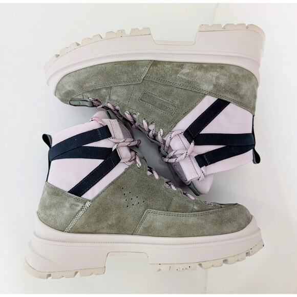 Canada Goose Womens Journey Lite Boots Sz 9 Lucent Rose Smokey Sage Winter Shoes - Picture 6 of 12